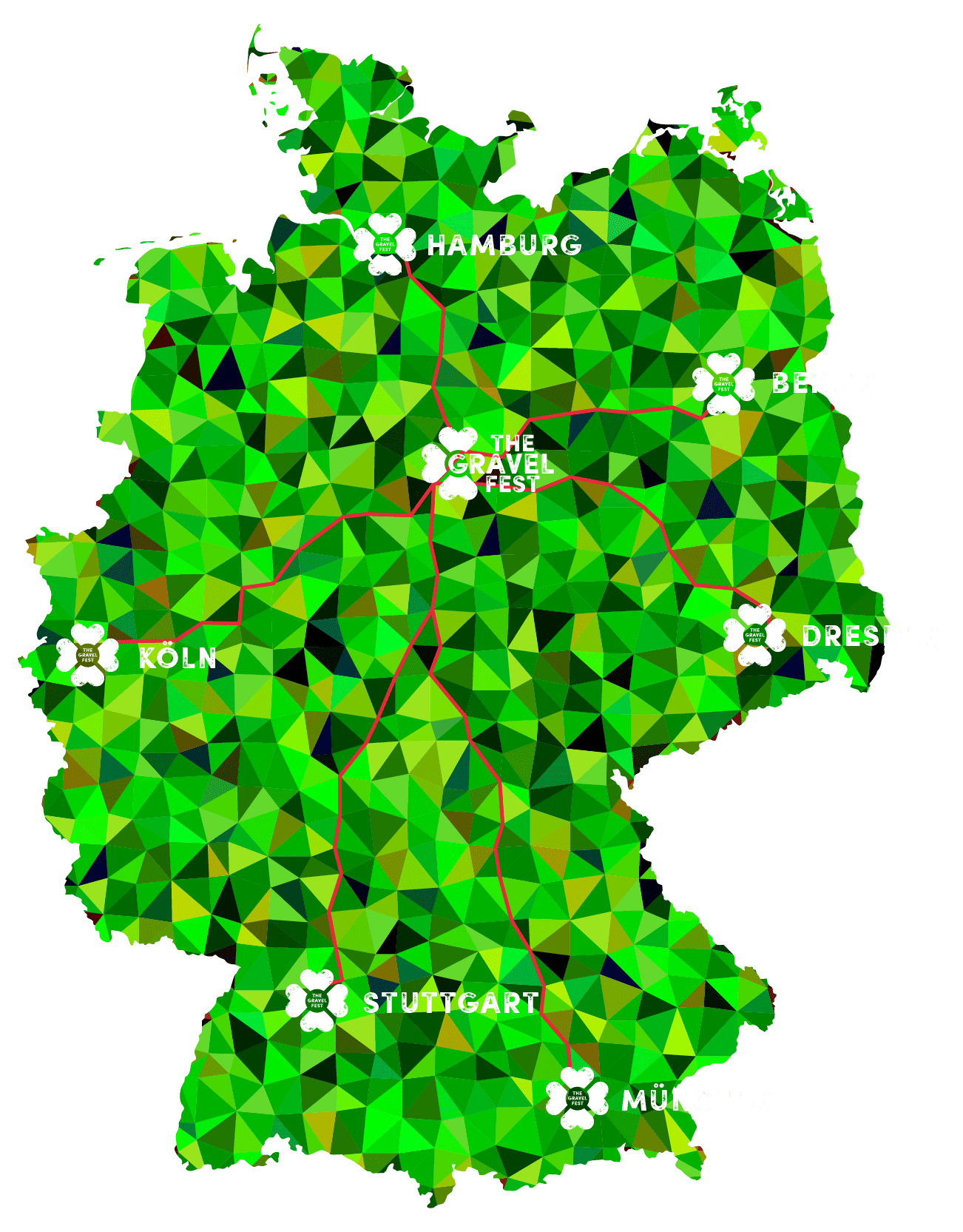 Anreise Deutschlandkarte
