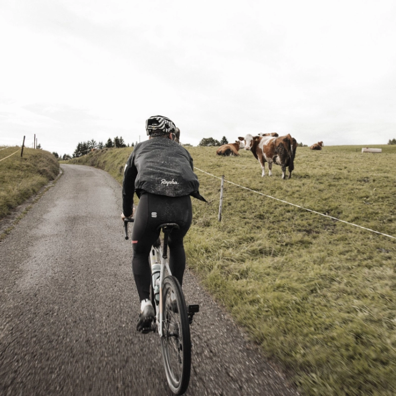 Biker in der Natur